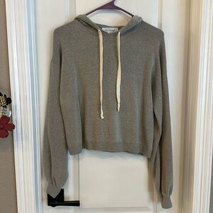Pop sugar cropped hoodie small